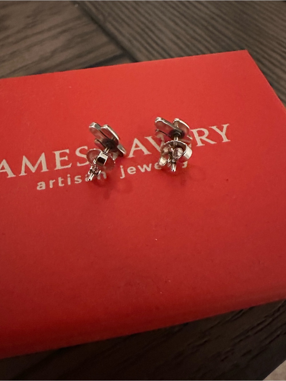 James Avery RETIRED Sterling Silver Cactus Earrings - Picture 4 of 4